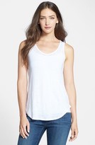 Thumbnail for your product : Eileen Fisher Mesh Back U-Neck Tank