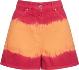 Thumbnail for your product : MSGM Cotton denim shorts