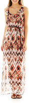 Thumbnail for your product : JCPenney Swat Speechless Sleeveless Print Chiffon Dress