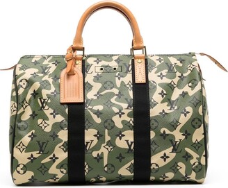 Louis Vuitton pre-owned Speedy 35 Camouflage Monogram Holdall - Farfetch