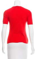 Thumbnail for your product : Bill Blass Cashmere & Silk Short Sleeve Sweater