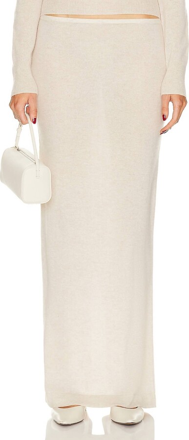 Eterne Emma Skirt In Oatmeal