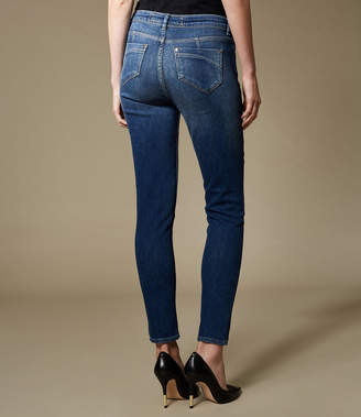 Karen Millen Mid-Wash Jeans