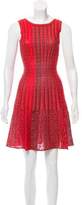 Thumbnail for your product : Alaia Sleeveless Fit & Flared Dress