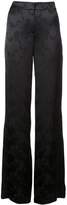 Thumbnail for your product : Theory wide-leg printed trousers