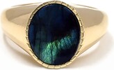 Thumbnail for your product : BONDEYE JEWELRY Markle Labradorite Oval Signet Ring, Size 7
