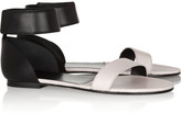 Thumbnail for your product : Chloé Two-tone ayers and leather sandals