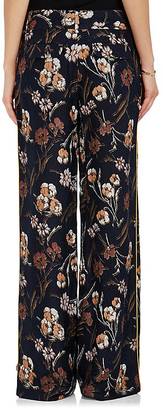 Derek Lam 10 Crosby Women's Floral Textured Silk-Blend Wide-Leg Pants