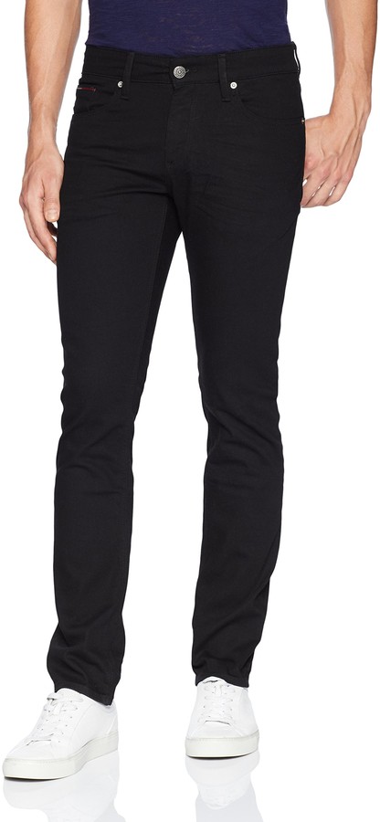 Tommy hilfiger black skinny jeans mens Clearance