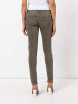 Thumbnail for your product : Armani Jeans leg pockets skinny trousers
