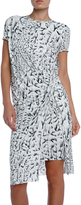 Thumbnail for your product : Helmut Lang Strata Print Jersey Dress