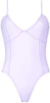 Thumbnail for your product : boohoo Seam Detail Mesh Bodysuit