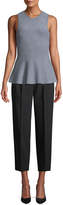 Thumbnail for your product : Theory City Pants Tapered-Leg Cropped Prospective Light Pants