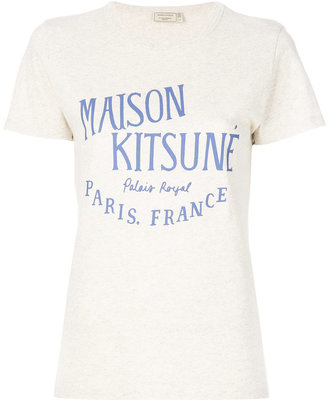Maison KitsunÃ© Maison KitsunÃ© Palais Royal print T-shirt