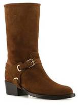 Thumbnail for your product : Ralph Lauren Collection Isaline Suede Buckle Boot