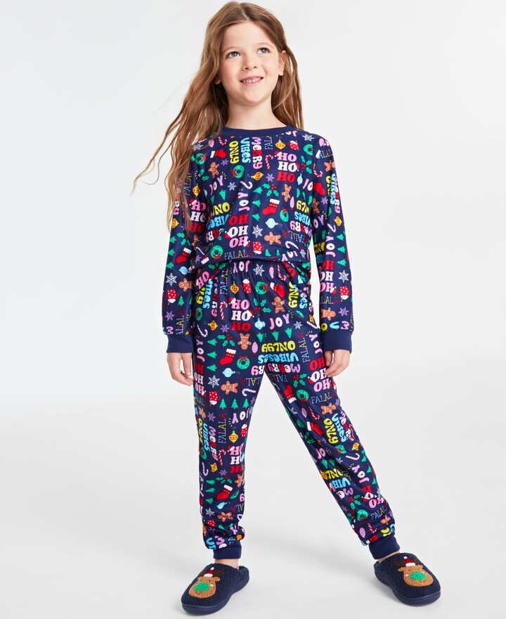 Matching Family Pajamas Toddler, Little & Big Kids Holiday Toss
