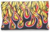 Thumbnail for your product : Prada flame print clutch