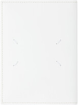 Thumbnail for your product : Maison Margiela White A6 Notebook Cover