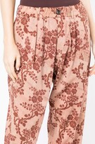 Thumbnail for your product : Pierre Louis Mascia Floral-Print Straight Trousers
