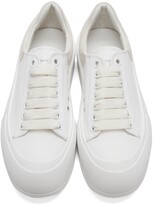 Thumbnail for your product : Alexander McQueen White Pimsoll Sneakers