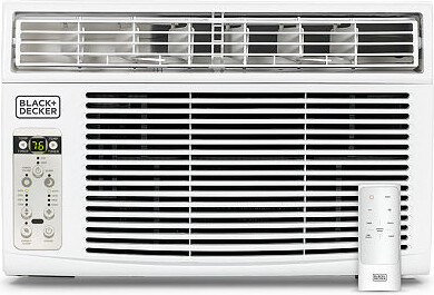 Black & Decker Black+Decker BD10WT6 Window Air Conditioner Remote Control 10000 BTU Cools Up To 450 Sq Ft White