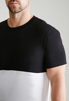 Thumbnail for your product : 21men 21 MEN Colorblocked Crew Neck Tee