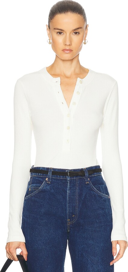 Citizens of Humanity Varra Henley in White