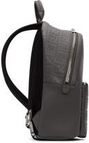 Thumbnail for your product : Fendi Grey Embossed Forever Backpack