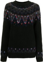 Thumbnail for your product : Coohem Nordic-Knit Crew-Neck Jumper