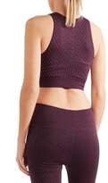 Thumbnail for your product : Lucas Hugh Stardust Metallic Stretch-jersey Sports Bra