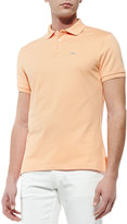 Thumbnail for your product : Ralph Lauren Black Label Short-Sleeve Polo Shirt with Blue RL Logo, Peach