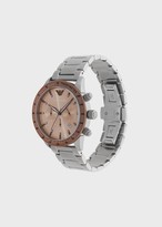 Thumbnail for your product : Emporio Armani Chronograph Stainless Steel Watch