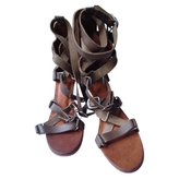 Thumbnail for your product : Etoile Isabel Marant Brown Leather Sandals