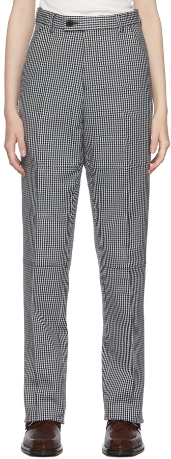 Black And White Houndstooth Pants | Shop the world's largest 