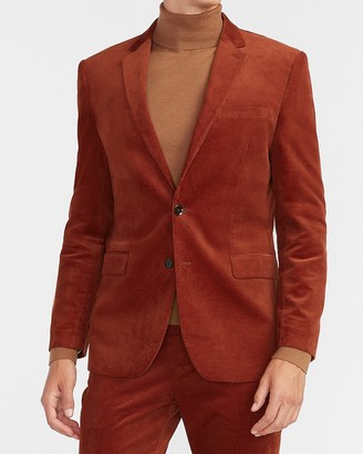 Red corduroy suit Clearance