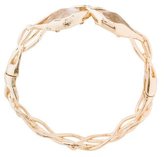 Thumbnail for your product : Alexis Bittar Rutilated Quartz Barbed Hinged Bangle Bracelet