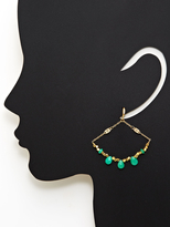 Thumbnail for your product : Indulgems Gold Open Chandelier Earrings
