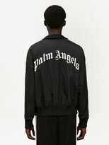 Thumbnail for your product : Palm Angels Logo-Print Track Jacket