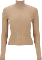 'sax' Ribbed Sweater In Silk And Wool 