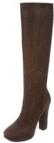Thumbnail for your product : Calvin Klein Collection Metallic Knee-High Boots