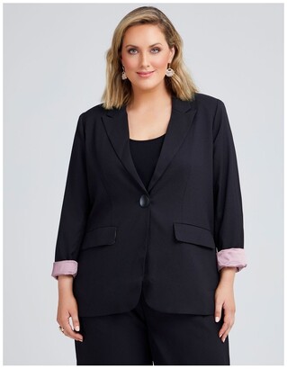 myer plus size jackets