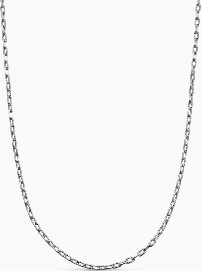 David Yurman DY Madison? Chain Necklace in Sterling Silver | Men's | Size 18 IN