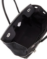 Thumbnail for your product : Ralph Lauren Ricky 40 Large Calfskin Satchel Bag , Black