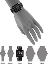 Thumbnail for your product : Fendi Timepieces Ceramic Square Watch/Black