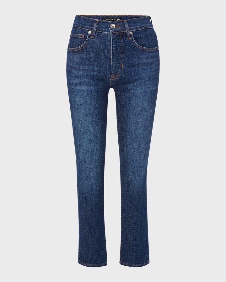 Veronica Beard Carly Kick Flare Ankle Jeans