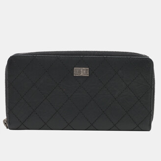 Chanel Black Quilted Caviar Leather Trifold Wallet Chanel | The Luxury  Closet