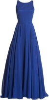 Thumbnail for your product : Mac Duggal Bateau Neck Ballgown