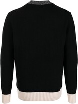 Thumbnail for your product : Ballantyne Argyle Intarsia-Knit Wool Jumper