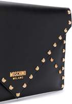 Thumbnail for your product : Moschino Teddy bear clutch bag