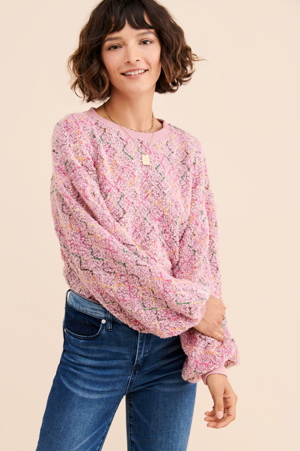 joa houndstooth sweater